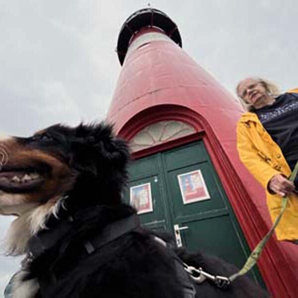 Boah ist der Leuchtturm hoch...